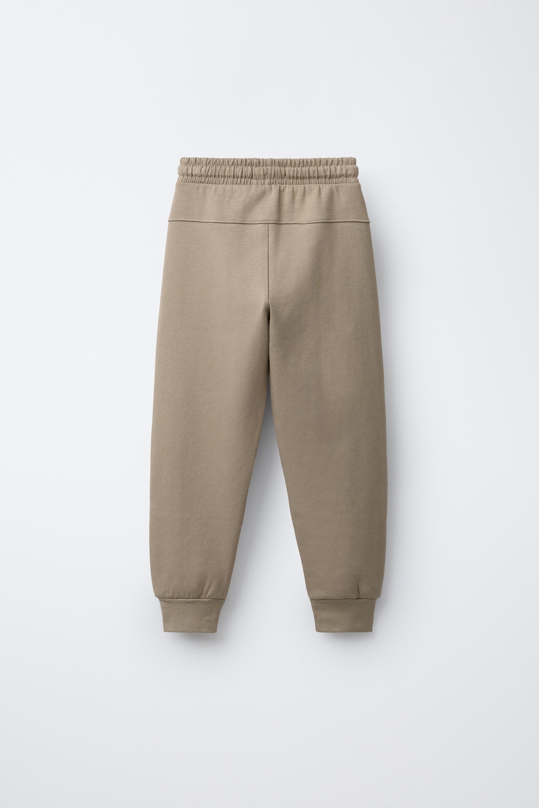 SPORTY INTERLOCK JOGGERS